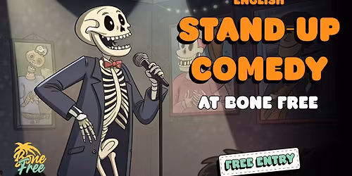 Stand-up Comedy in English @ Costa da Caparica (Bone Free)