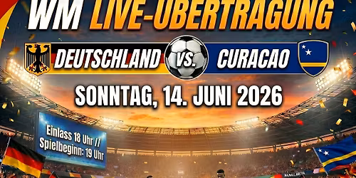 WM LIVE: DEUTSCHLAND - CURACAO