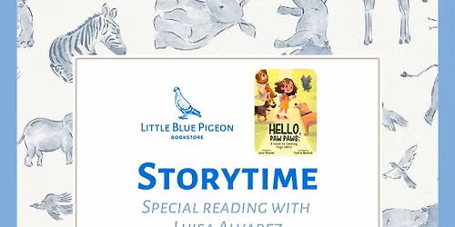 Free Storytime with author Luisa Alvarez