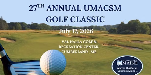 27th Annual UMACSM Golf Classic