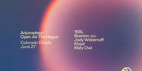 Colorado Charlie x Anjunadeep | Open Air The Hague