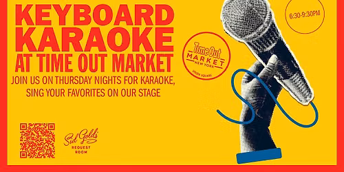 Keyboard Karaoke at Time Out Market Union Square