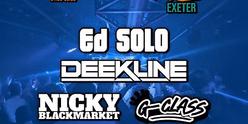 Jungle Cakes - ED SOLO, DEEKLINE + more | 19.09.26 | Exeter