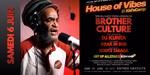 HOUSE OF VIBES #14 - BROTHER CULTURE - gratuit -