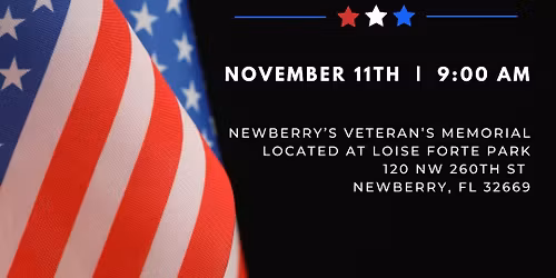 Newberry's Veteran's Memorial Tribute