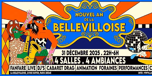 NOUVEL AN 2026 de la Bellevilloise 