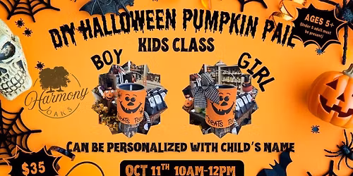 DIY HALLOWEEN PUMPKIN PAIL KIDS CLASS