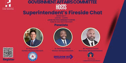 Superintendent's Fireside Chat - Government Affairs Committee