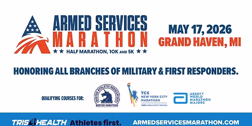 2026 Armed Services Marathon, Half Marathon, 10K & 5K