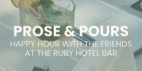 Prose & Pours: Friends of the RRPL Happy Hour