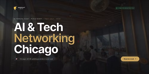 Tech Networking Event in Chicago by Ascent Valley