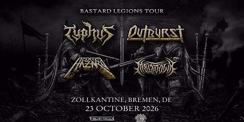 TYPHUS | OUTBURST | TOXIC HAZARD | MELTDOWN | Live In Bremen | Old School Heavy \/ Thrash Metal