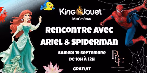 \ud83d\udc1aAriel & SpiderMan\ud83d\udd78\ufe0f