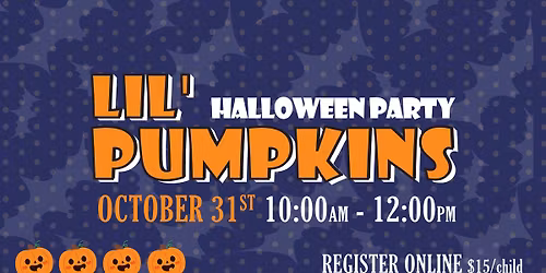Lil' Pumpkins Preschool Halloween Party