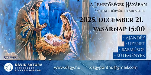 T\u00f6ltsd VEL\u00dcNK az \u00dcnnepet \u2014 Meghitt d\u00e9lut\u00e1n J\u00e9zussal \u00e9s Egym\u00e1ssal