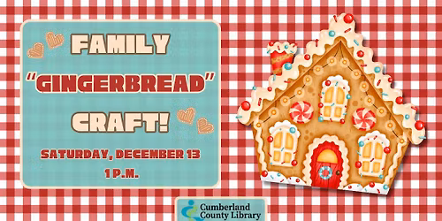 Family Gingerbread Craft