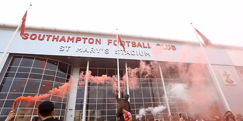 Southampton FC vs West Bromwich at St Marys Stadium