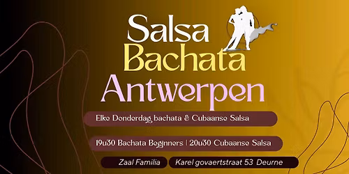 New every Thursday Salsa bachata revelation Antwerp