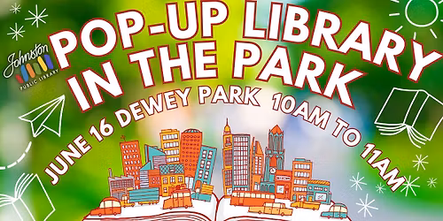 Pop-Up Library at Dewey Park