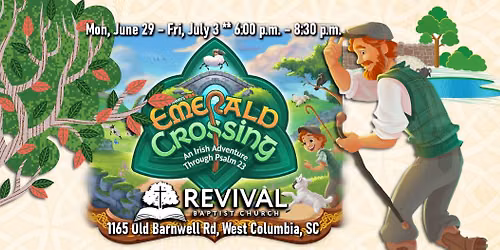 Emerald Crossing VBS at Revival Baptist Church 