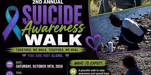 2nd Annual-Suicide Awareness Walk