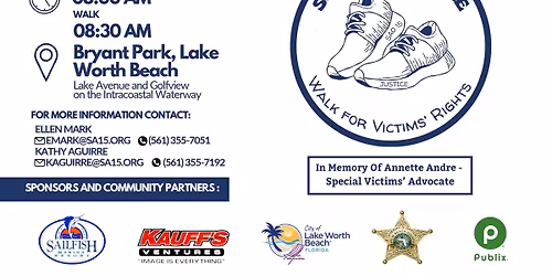 Palm Beach County State Attorney's Office Annual Walk for Victims' Rights