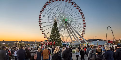 America's Most Patriotic Christmas Tree Ribbon Cutting
