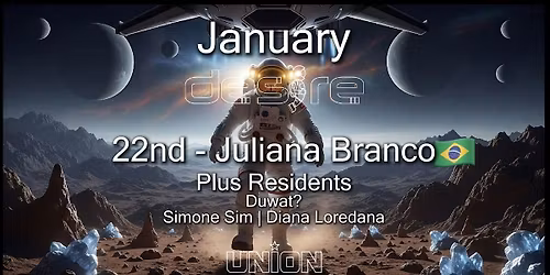 DESIRE - Weekly Thursday After Party - JULIANA BRANCO