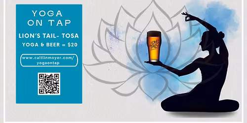 Yoga on Tap with Caitlin Moyer in Tosa!