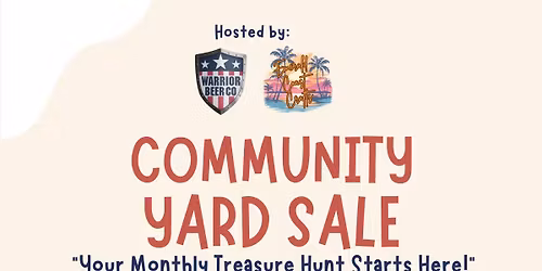 Community Yard Sale