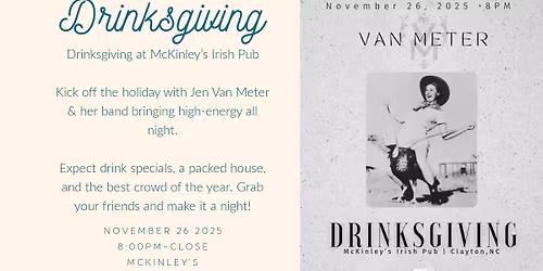 Drinksgiving at McKinley's