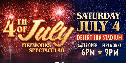 4th of July Fireworks Spectacular 