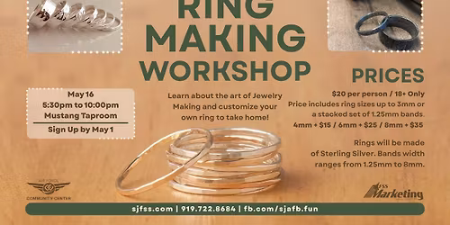 Ring Making Workshop (Base Access Only)