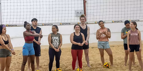 Free Adult Indoor Beach Volleyball Classes!