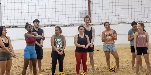 Free Adult Indoor Beach Volleyball Classes!