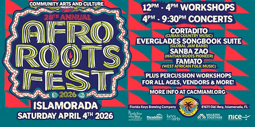 Afro Roots Fest - Islamorada