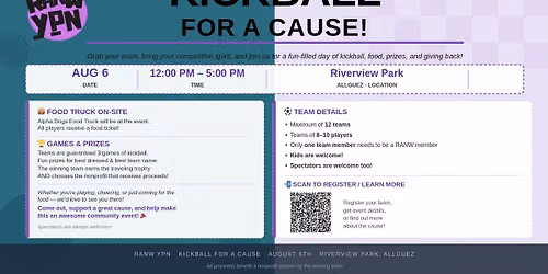 Kickball for a cause!