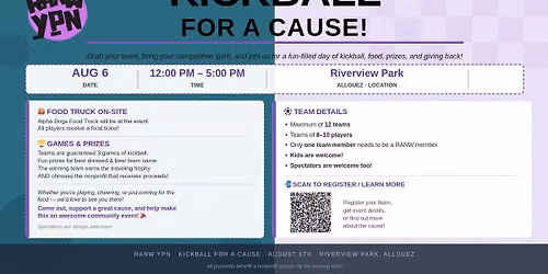 Kickball for a cause!