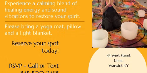 Free Sound Bath with Reiki infused healing energy 