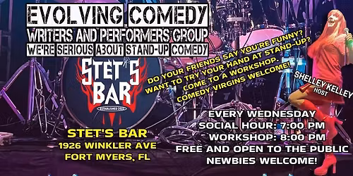 FREE STAND-UP COMEDY WORKSHOP FOR COMEDIANS OF ALL SKILL LEVELS