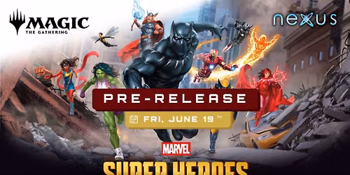 Marvel Super Heroes Pre-Release