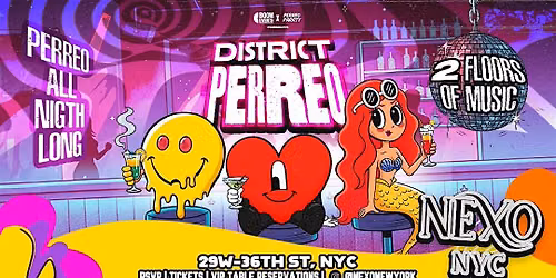The #1 Reggaeton Club in Midtown - DISTRICT PERREO - Latin Dance Party