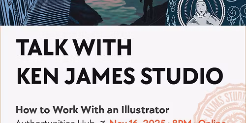 How to work with an Illustrator - a talk with Ken James Studio