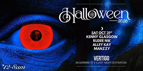 Vertigo Halloween (Part 2) ~ Saturday Oct 31st ~