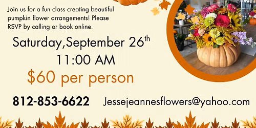 Pumpkin Class September 26
