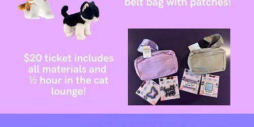 make and take at the cat lady cafe!