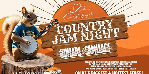 Country Jam Night at Guitars & Cadillacs!  