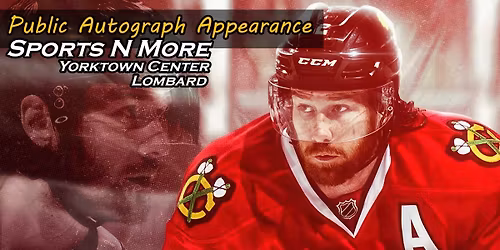 Chicago Blackhawks Duncan Keith Autograph Signing at Sports N More Lombard, IL
