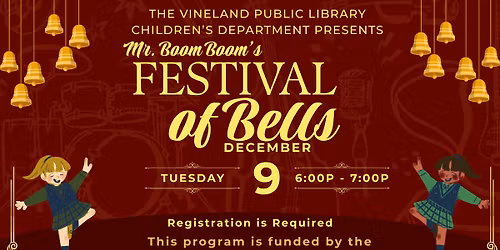 Festival of Bells Family Night with Mr. Boom Boom