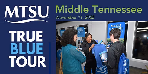 Middle Tennessee MTSU True Blue Tour